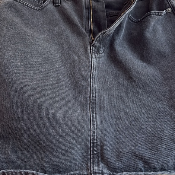 Madewell Charcoal Denim Mini Skirt - Picture 7 of 7